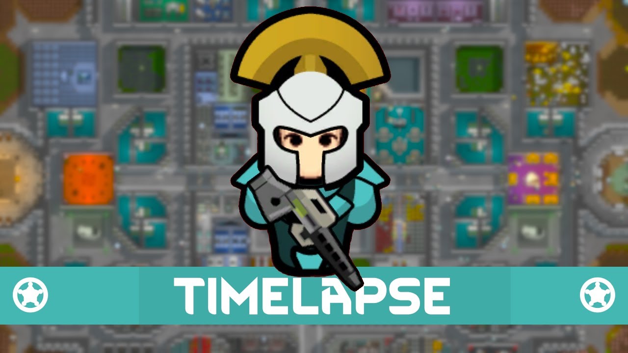 SPACE ROMANS - MEGACITY - Rimworld Timelapse