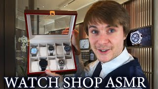 ASMR Luxury Watch Shop | Selling you Some Luxury Watches! (Soft-Spoken) screenshot 2