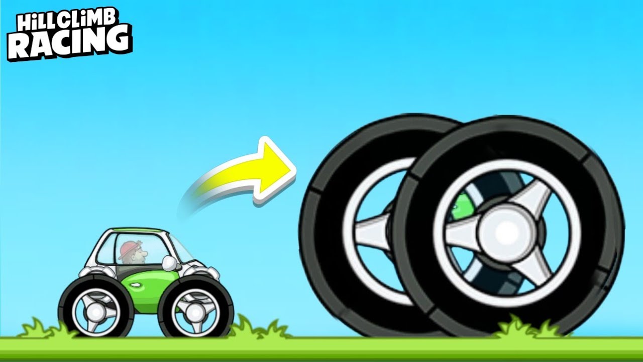 Гонки по подъему на холм: автомобили 1-го уровня против автомобилей 99-го уровня