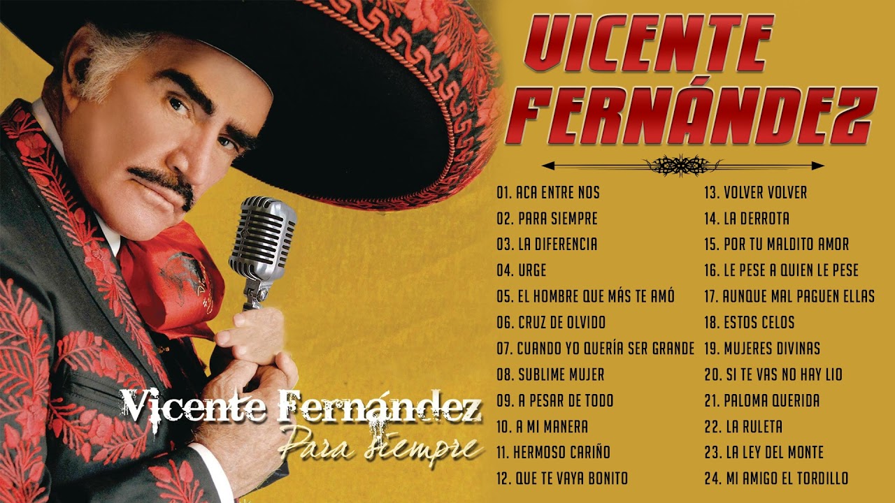 Vicente fernandez romanticas