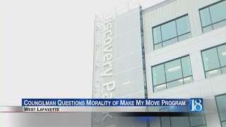 West Lafayette Councilman questions morality of the "Make My Move" program