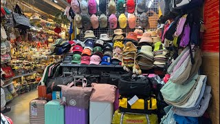Shopping in Ho Chi Minh City vɴ | Central Market + Soho Town Food Court | Walking Tour [4K]