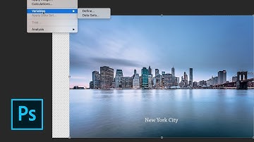 Tutorial: Data driven graphics in PHOTOSHOP