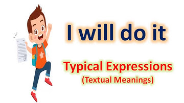 I will do it 10th class English Typical expressions ||Meanings examples||Personality Development||