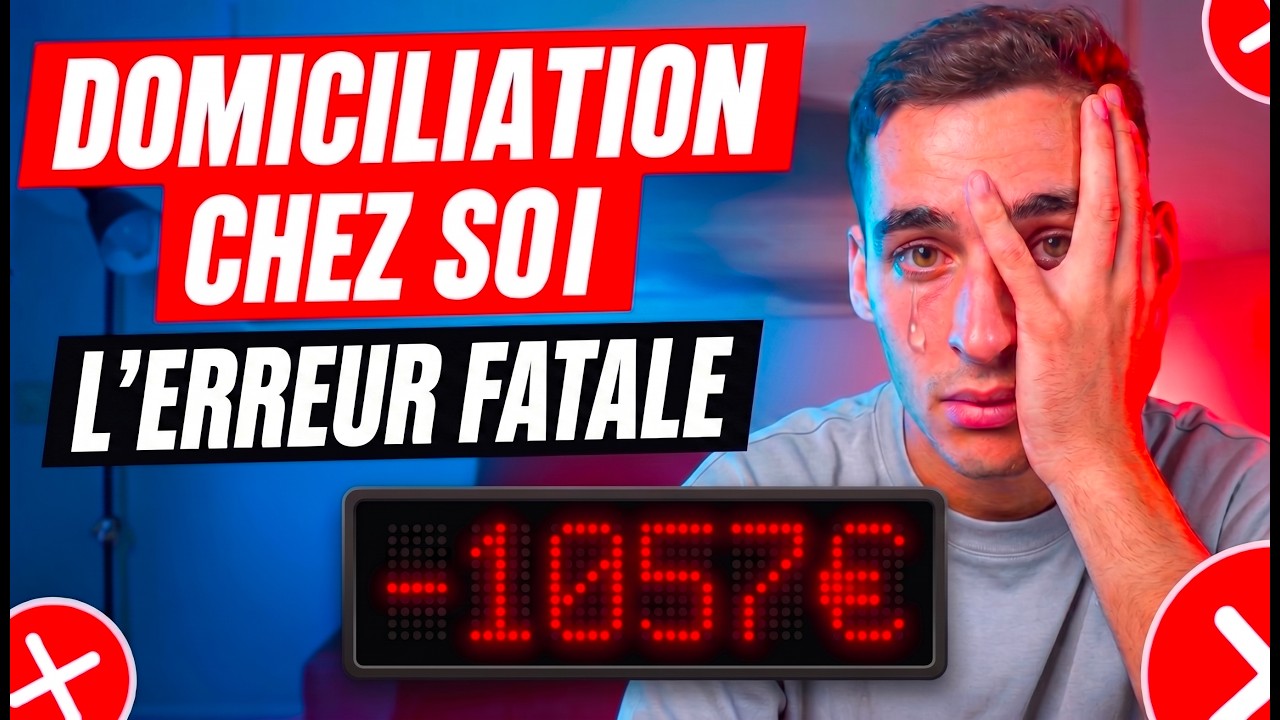 Domiciliation Entreprise : Ne fais pas l'erreur de la mettre chez toi !
