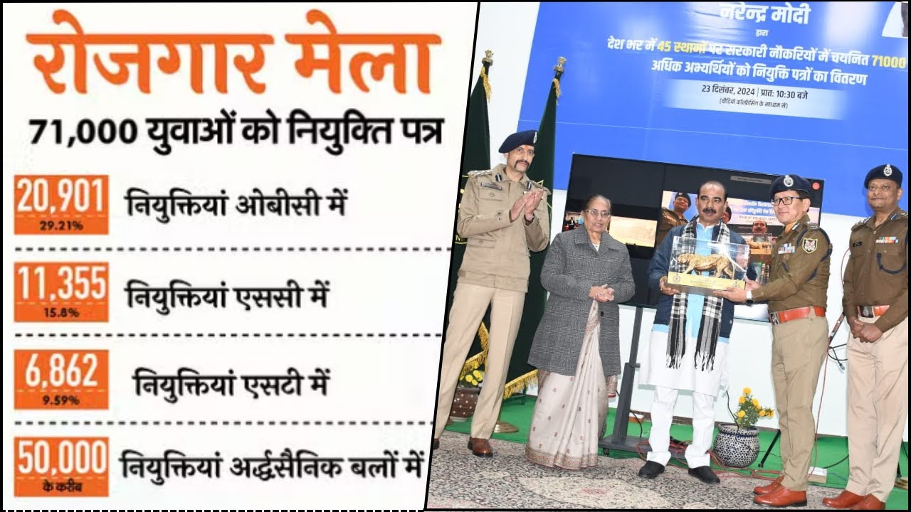 rojgar-mela-2024-itbp-dehradun-shorts-trending-student-india