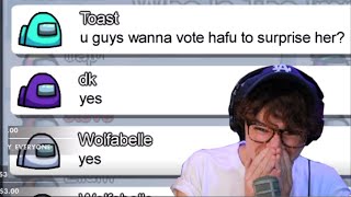 The whole lobby secretly votes Hafu