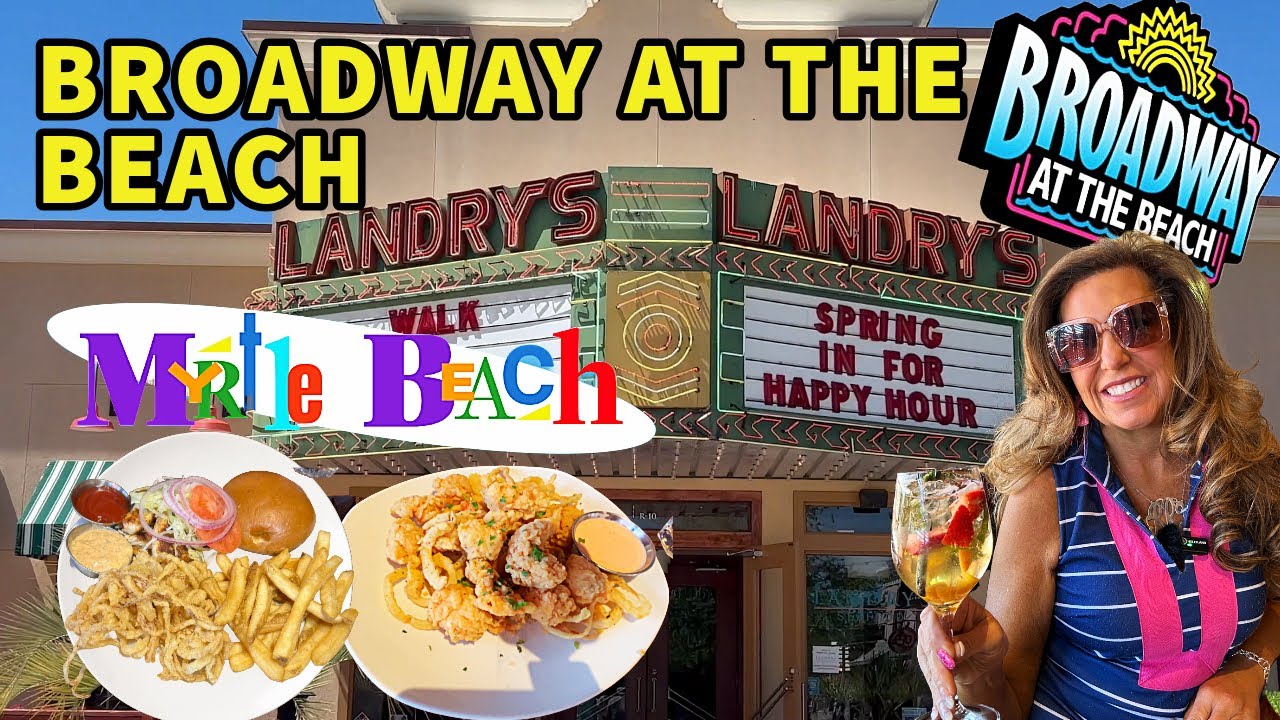 LANDRY'S SEAFOOD HOUSE in MYRTLE BEACH Broadway At The Beach! Where to find great Steaks