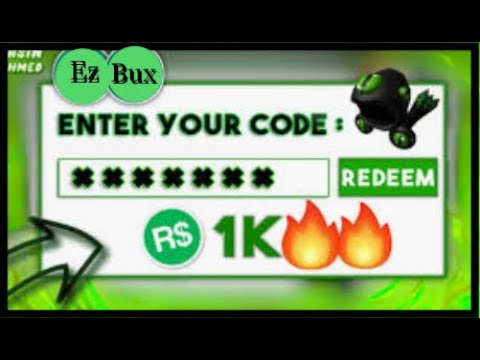 Bux Earn Codes - new roblox code for blue visor 2017 legit free