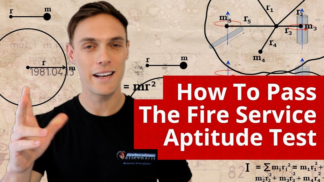 How To Pass The Aptitude Tests For Fire Service Fire Recruitment Australia YouTube