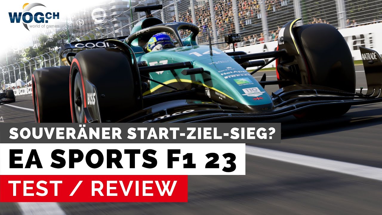 EA Sports F1 23 - Test Souveräner Start-Ziel-Sieg?