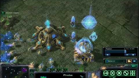 Starcraft 2 POV - Protoss vs 9 Pool Zerg