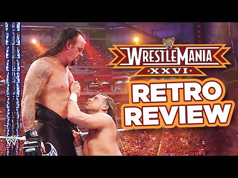Retro Ups U0026 Downs: WWE WrestleMania 26