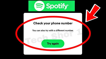Spotify Fix Check your phone number You can also try with a different number Problem Solve