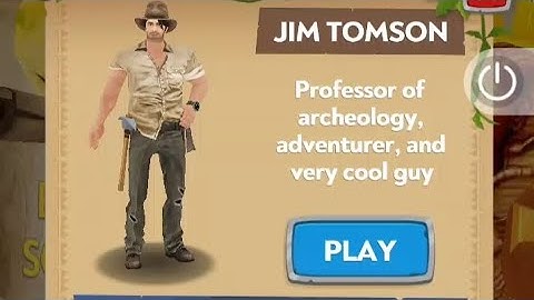 Jim Tomson Relic Runway Character #templerun #templerun2 #templerungame #templerun3 #templerunending