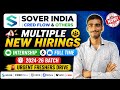 SOVER INDIA, CredFlow & Others Hiring 2026 | Internship & Full Time Jobs for Freshers