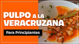 🐙 Cómo PREPARAR Pulpo a la Veracruzana con Arroz Blanco - (RECETA ORIGINAL)