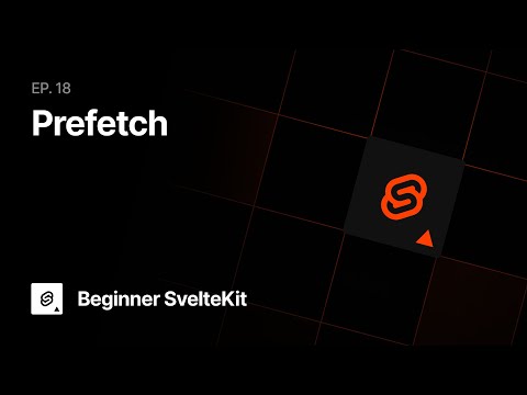 Beginner SvelteKit: Prefetch