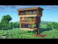Minecraft How To Build A Three Story Wooden House Survival House Minecraft How To Build A Three Story Wooden House Survival House