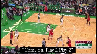 How Marcus Smart Coaches His Teammates on Defense