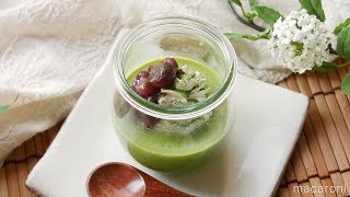 材料3つでとっても簡単！「アイスで作る抹茶ババロア」のレシピ・作り方
