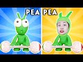 Pea pea does weightlifting  parody the story of pea pea  woa parody
