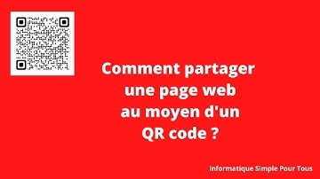Comment partager une page web au moyen d