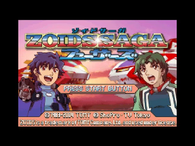 Let's try the fan translation of Zoids Saga - Fuzors for GBA by