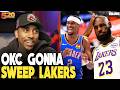 Jeff Teague PREDICTS SGA &amp; Thunder WILL SWEEP LeBron &amp; Lakers in 2nd round of NBA playoffs