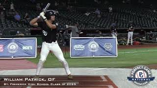 William Patrick Prospect Video, OF, St Frederick High School Class of 2025