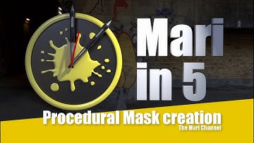 Mari 4  : Mari mask upgrade technique | Procedural masks | Mari in 5 minutes