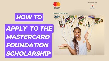 How to Apply to the Mastercard Foundation Scholarship At The University Of Pretoria
