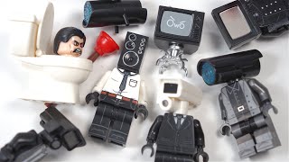 LEGO Skibidi Toilet | Cameraman | Speakerman | TV Man | Skibidi Toilet Unofficial Lego Minifigures