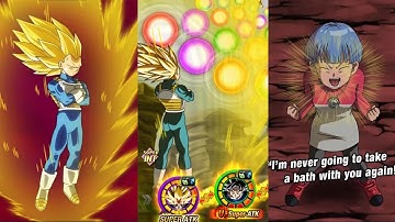 NEW INT LR DAIMA SSJ3 VEGETA INTRO, SUPER ATTACKS, ACTIVE SKILL, COUNTER + OST! Dokkan SPARKING