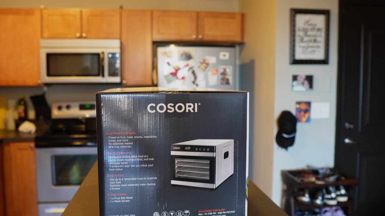 COSORI PREMIUM STAINLESS STEEL DEHYDRATOR REVIEW: Unboxing and