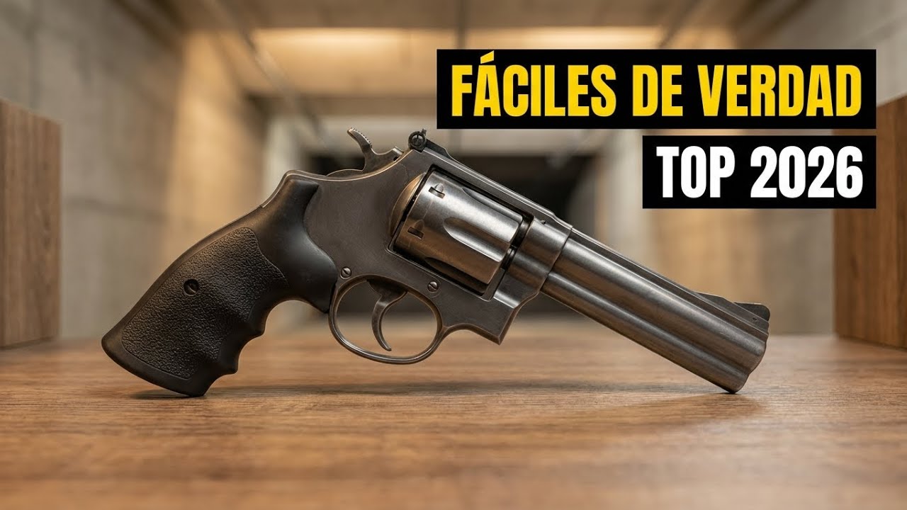 10 Revólveres PERFECTOS para Personas Mayores en 2026 (Olvídate de las Semi-Auto)
