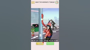 Tricky Twist Puzzle Level 141 Save the Womans Tongue