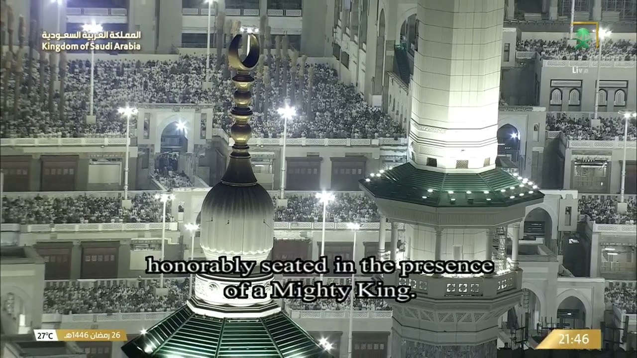 صلاة التراويح للشيخ ماهر المعيقلي ليلة 27 رمضان 1446هـ - التسليمتان الأخيرتان