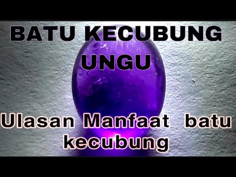 Batu Kecubung Ungu Bisa Meningkatkan Wibawa, Benarkah ?. 