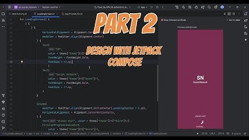 I Started making SN Social Network App With Jetpack Compose Part 2
