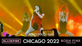 BLACKPINK Live in Chicago 20221110 4K60 [Jisoo Solo - Liar (Camila Cabello Cover)] Resimi