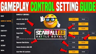 ScarFall 2.0 BEST Gameplay Control Settings Guide (Joystick, Scope Mode, Slide & More!) screenshot 1