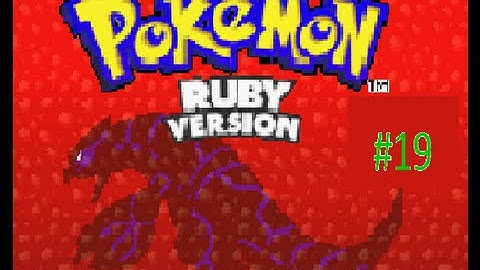 Pokemon Ruby Version! #19! CATCHING GROUNDON!