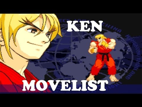 Street Fighter Alpha 3 - Ken Move List