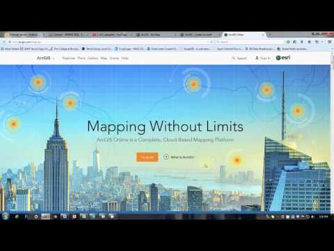 WebGIS 6   account and software orientation