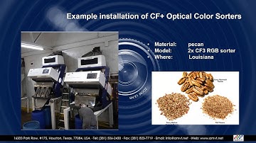 AMVT LLC and color sorters (RGB+NIR+Shape)