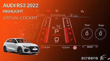 Audi RS3 | Virtutal cockpit