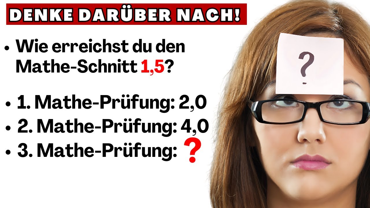 Denkfehler voraus: Machst du diese Mathefehler auch? | Mittelwert, Durchschnitt, Mathefehler