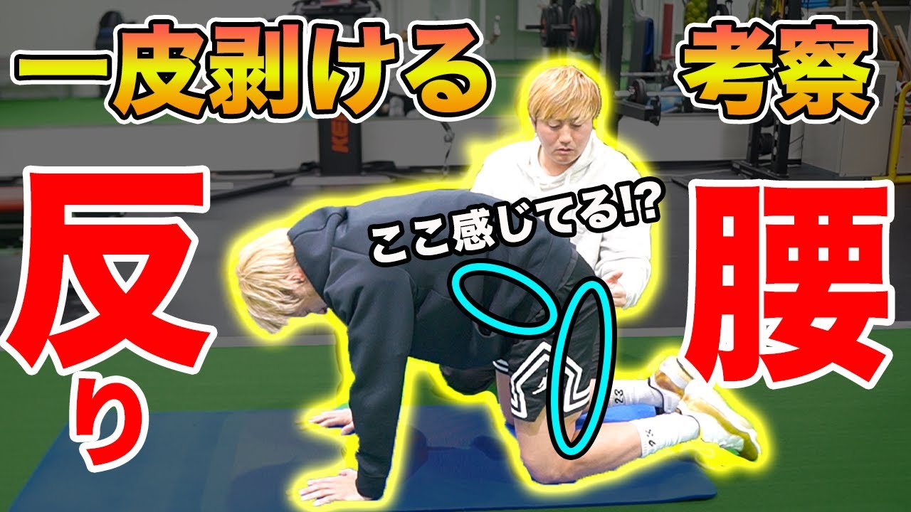 【反り腰】知らないとヤバい！キャットカウエクササイズを超深掘り考察！！