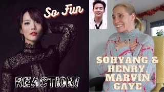 REACTION! SoHyang & Henry, Marvin Gaye #SoHyang #Henry #MarvinGayeCover #ALittleMoreOfLisa